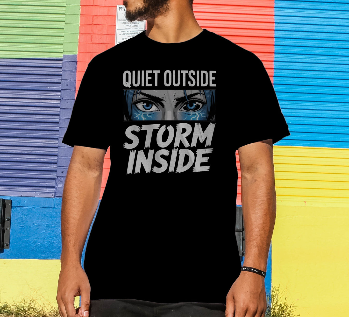 Quiet Outside Storm Inside T-Shirt