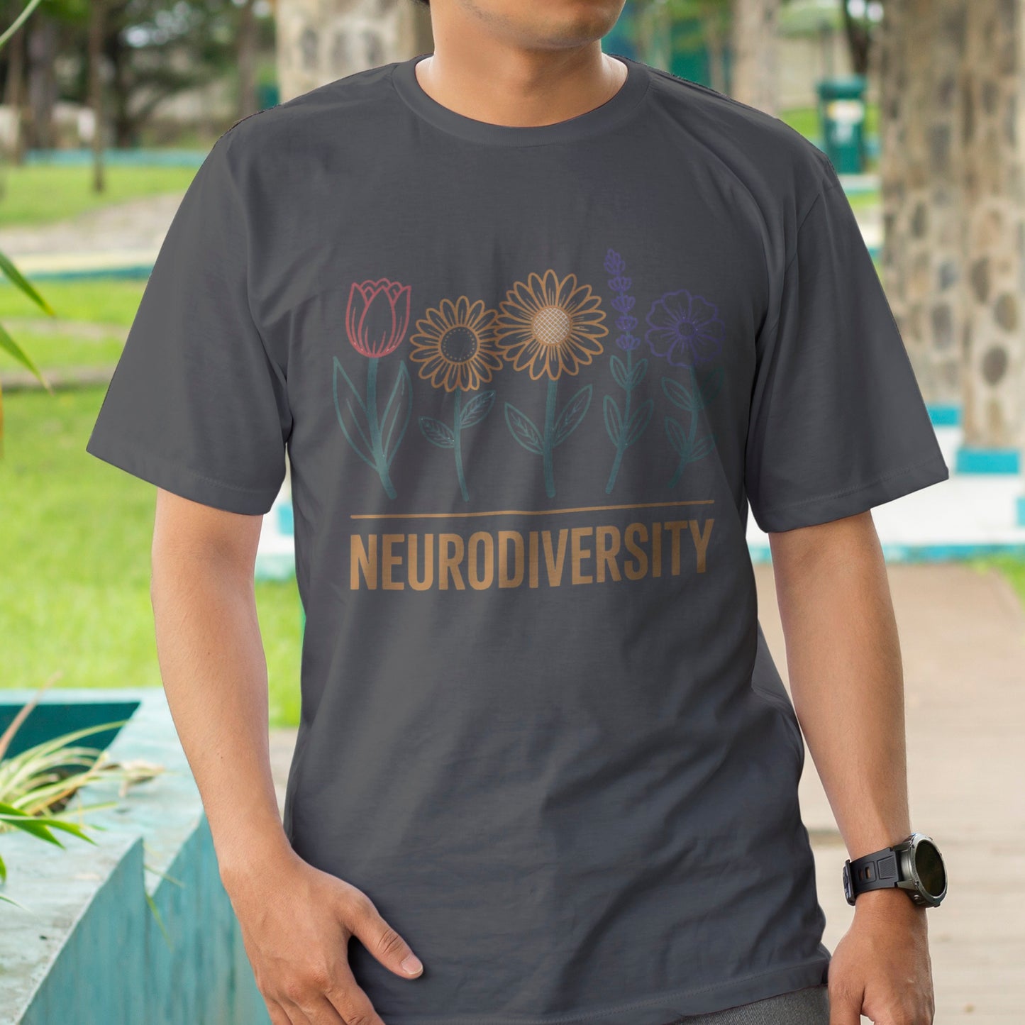 Neurodiversity Flowers T-Shirt