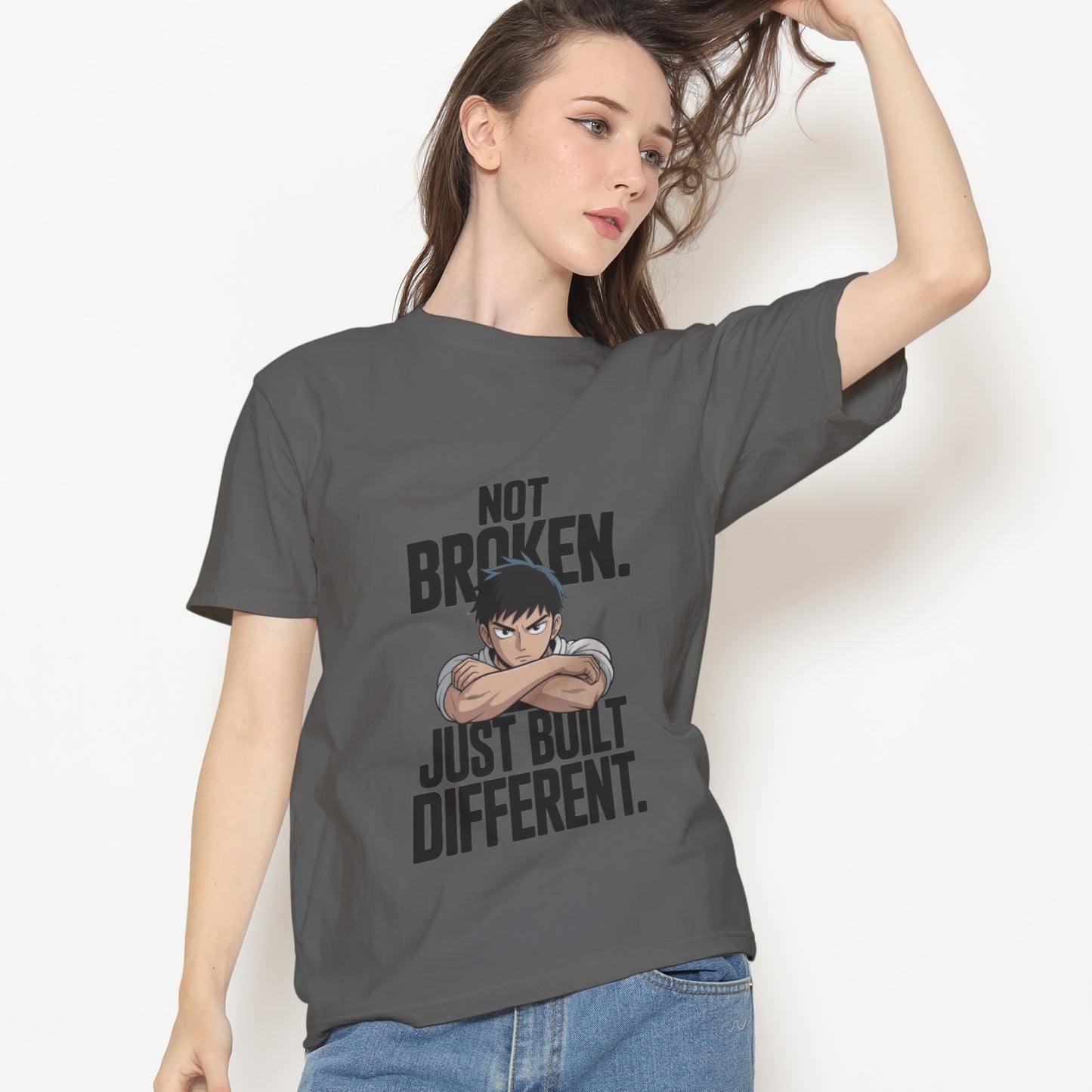 Not Broken Just Built Different T-Shirt