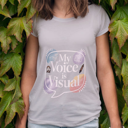 My Voice is Visual T-Shirt