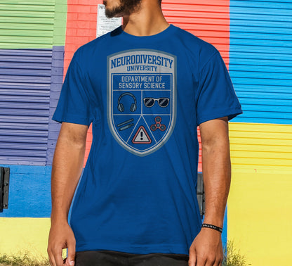 Neurodiversity University - Department of Sensory Science T-Shirt