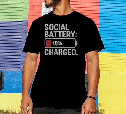 Social Batter 10% Charged T-Shirt