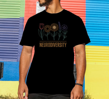 Neurodiversity Flowers T-Shirt