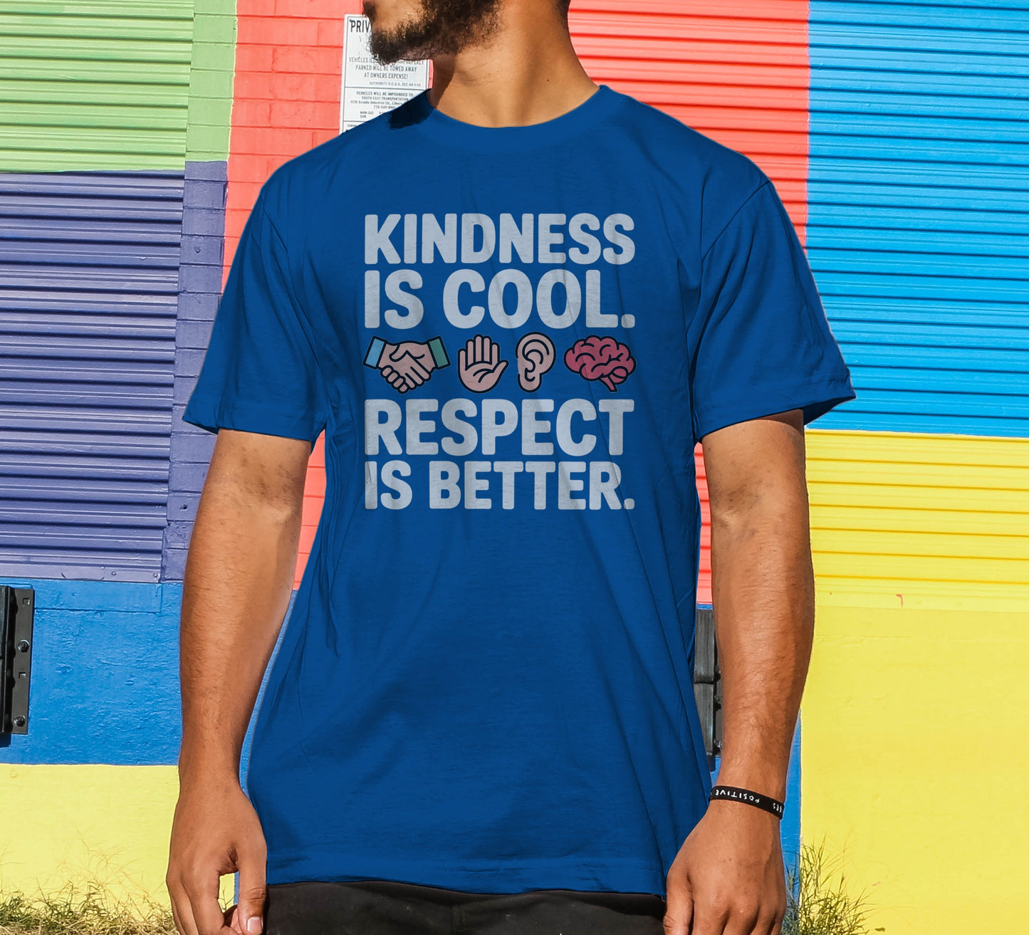 Kindness Is Cool Respect Is Better T-Shirt