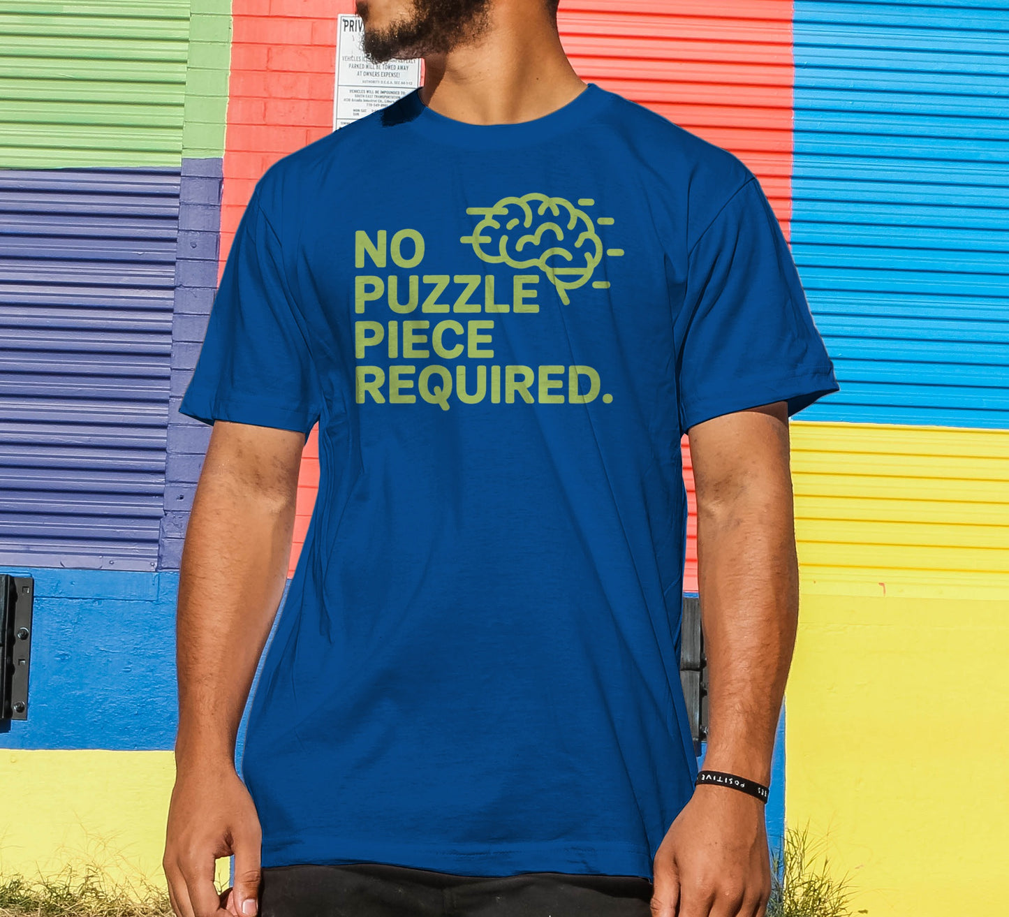 No Puzzle Piece Required T-Shirt