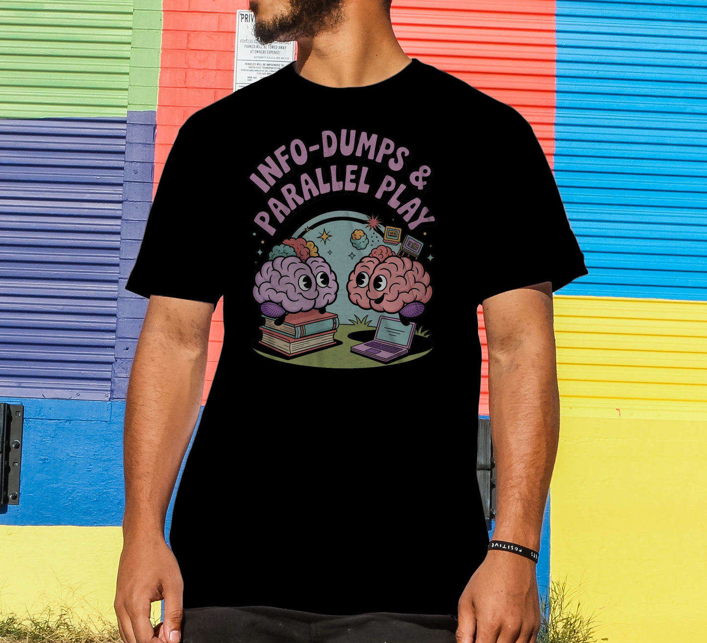 Info-Dumps & Parallel Play T-Shirt