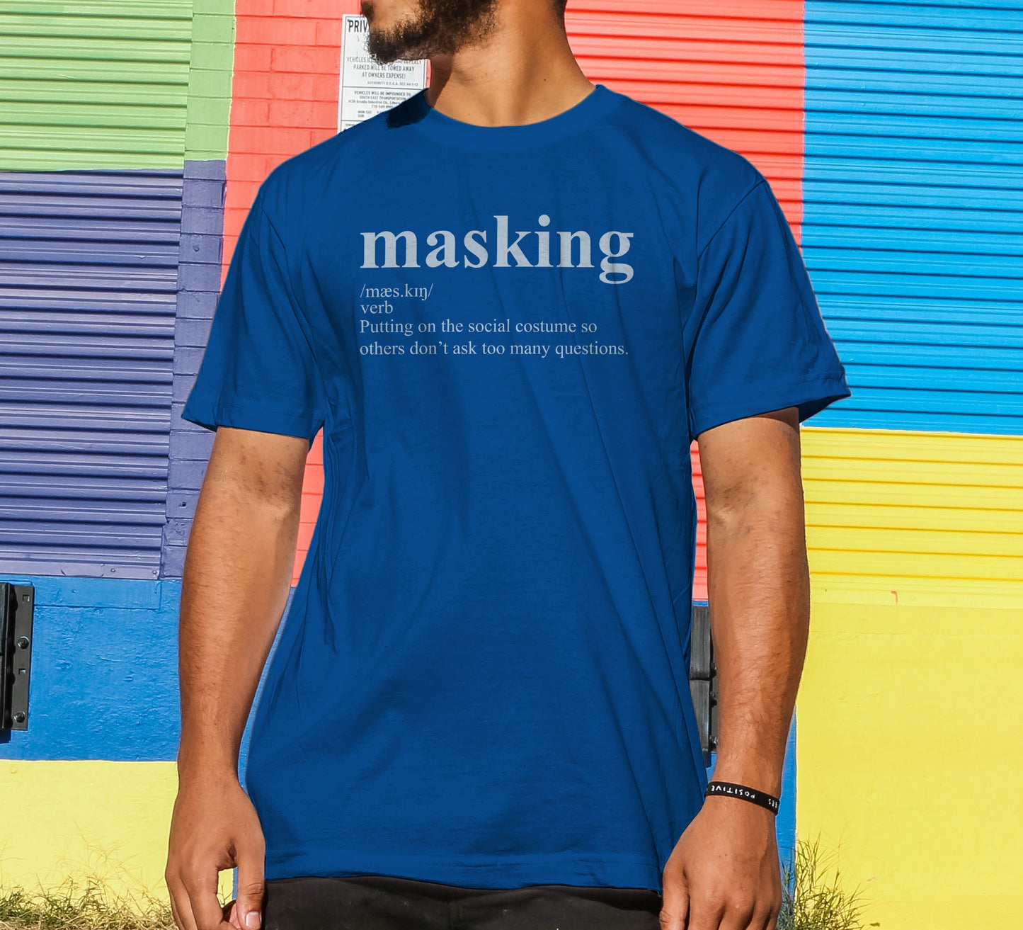 Masking Definition T-Shirt