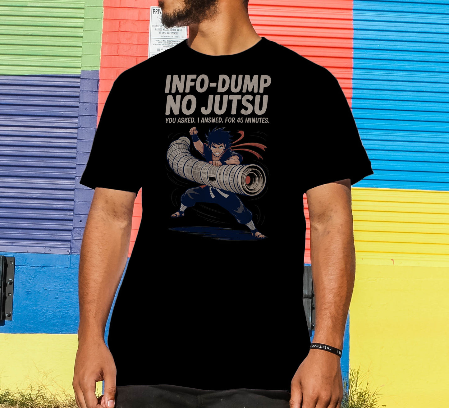 Info-Dump No Jutsu T-Shirt