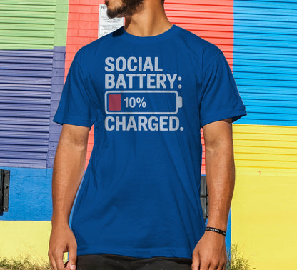 Social Batter 10% Charged T-Shirt
