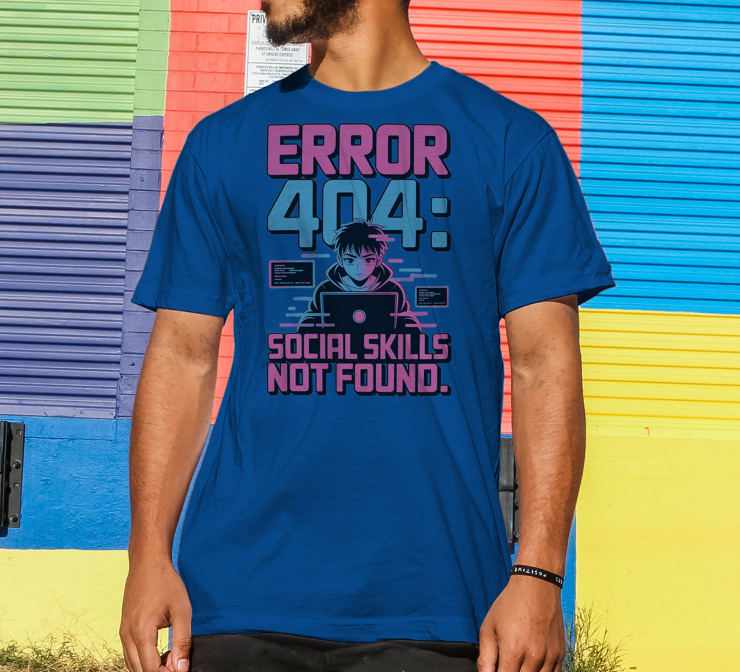 Error 404: Social Skills Not Found T-Shirt