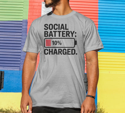 Social Batter 10% Charged T-Shirt
