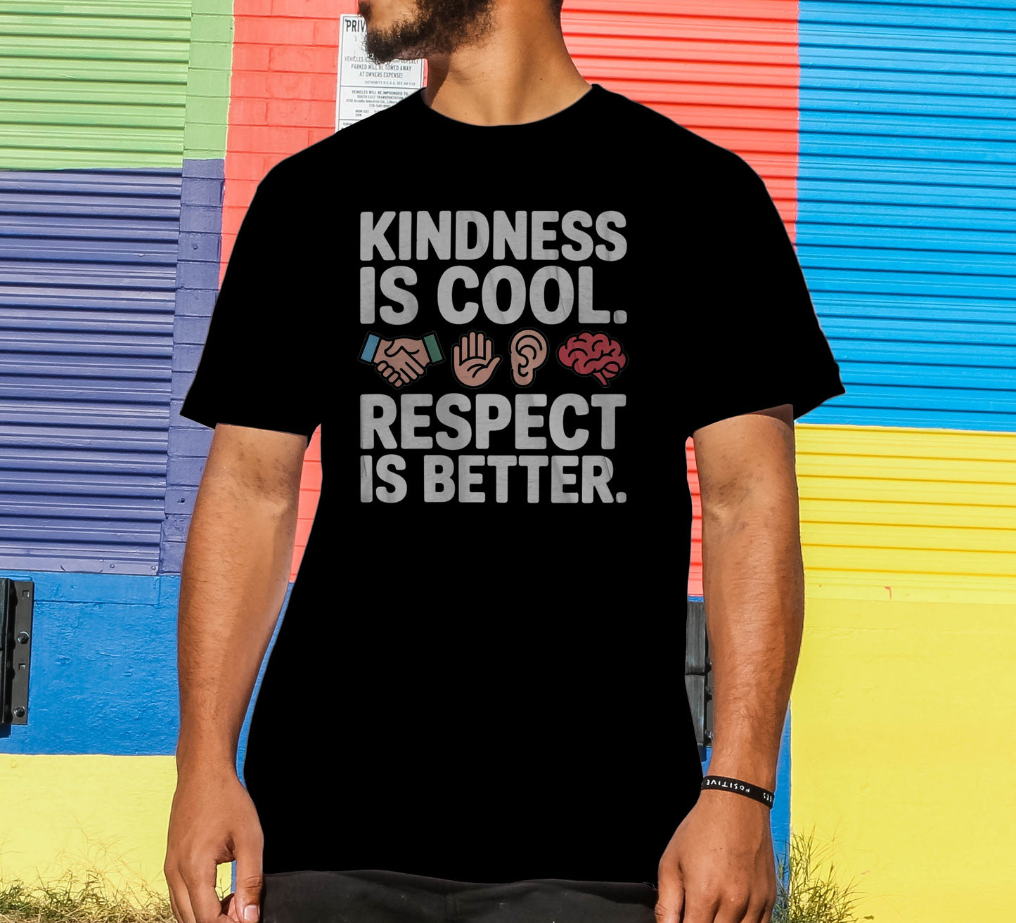 Kindness Is Cool Respect Is Better T-Shirt