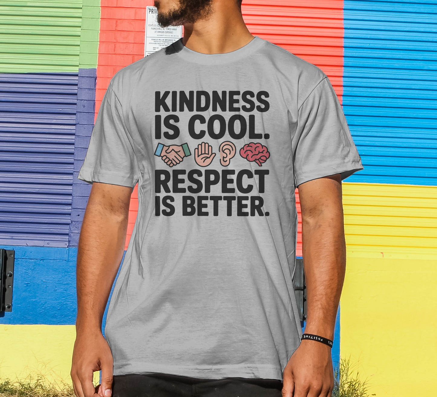 Kindness Is Cool Respect Is Better T-Shirt