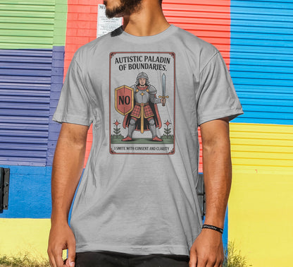 Autistic Paladin of Boundaries T-Shirt