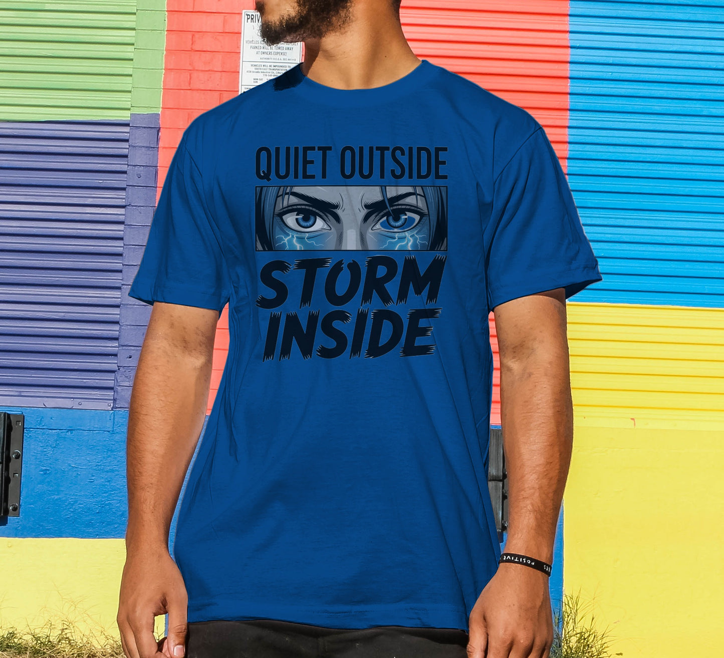 Quiet Outside Storm Inside T-Shirt