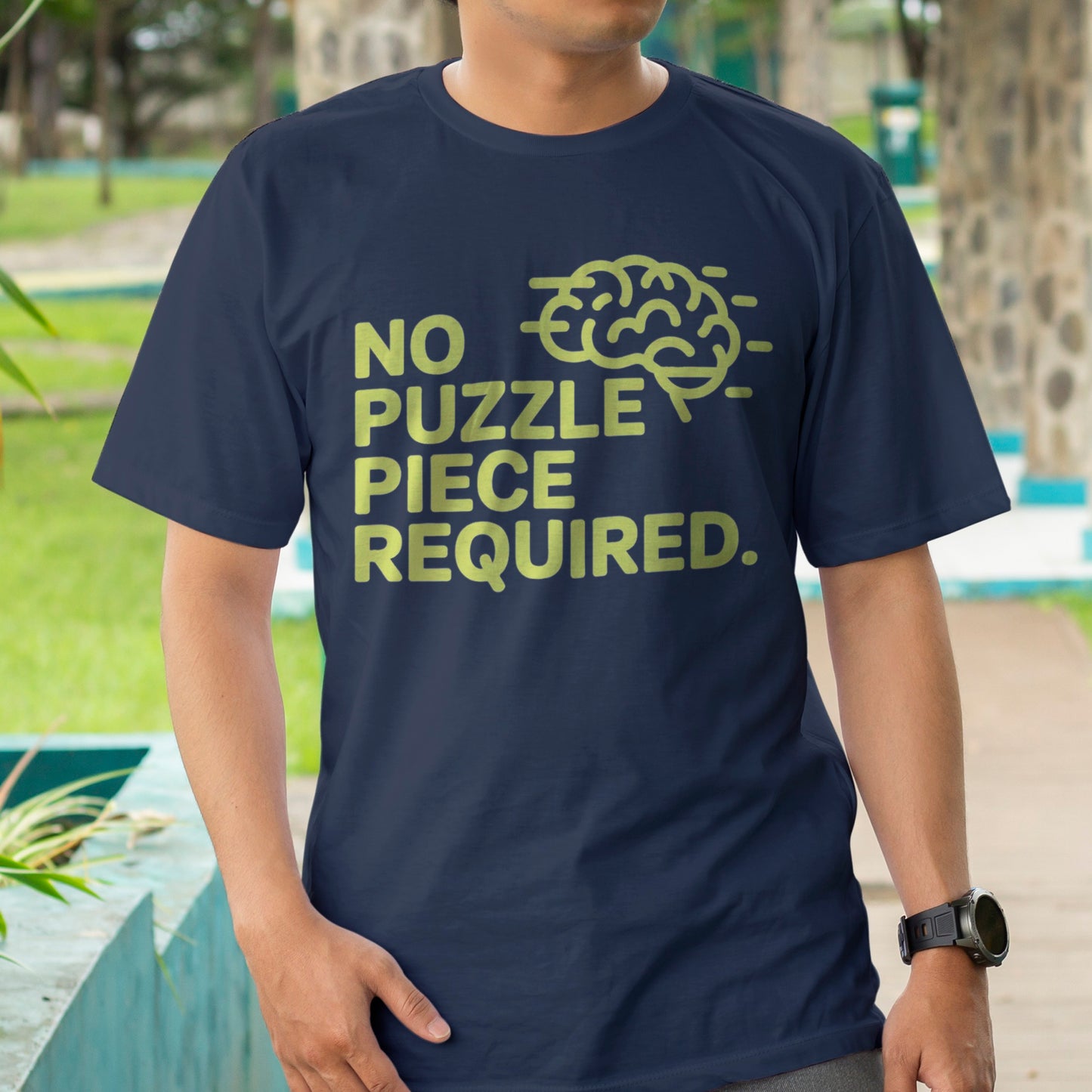 No Puzzle Piece Required T-Shirt