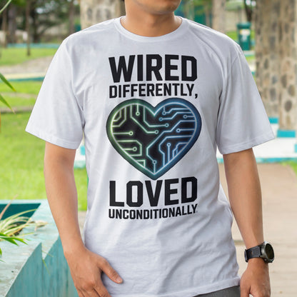 Wired Differently, Loved Unconditionally T-Shirt