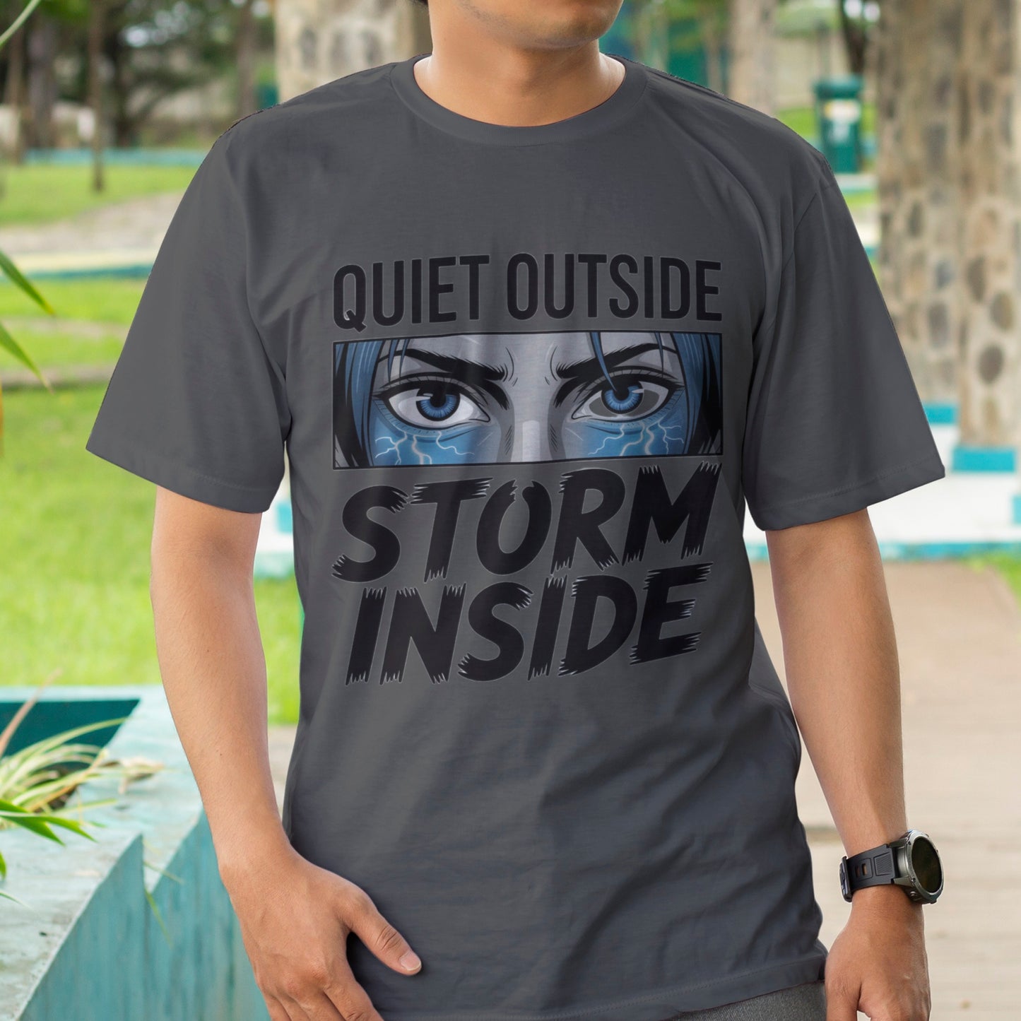 Quiet Outside Storm Inside T-Shirt