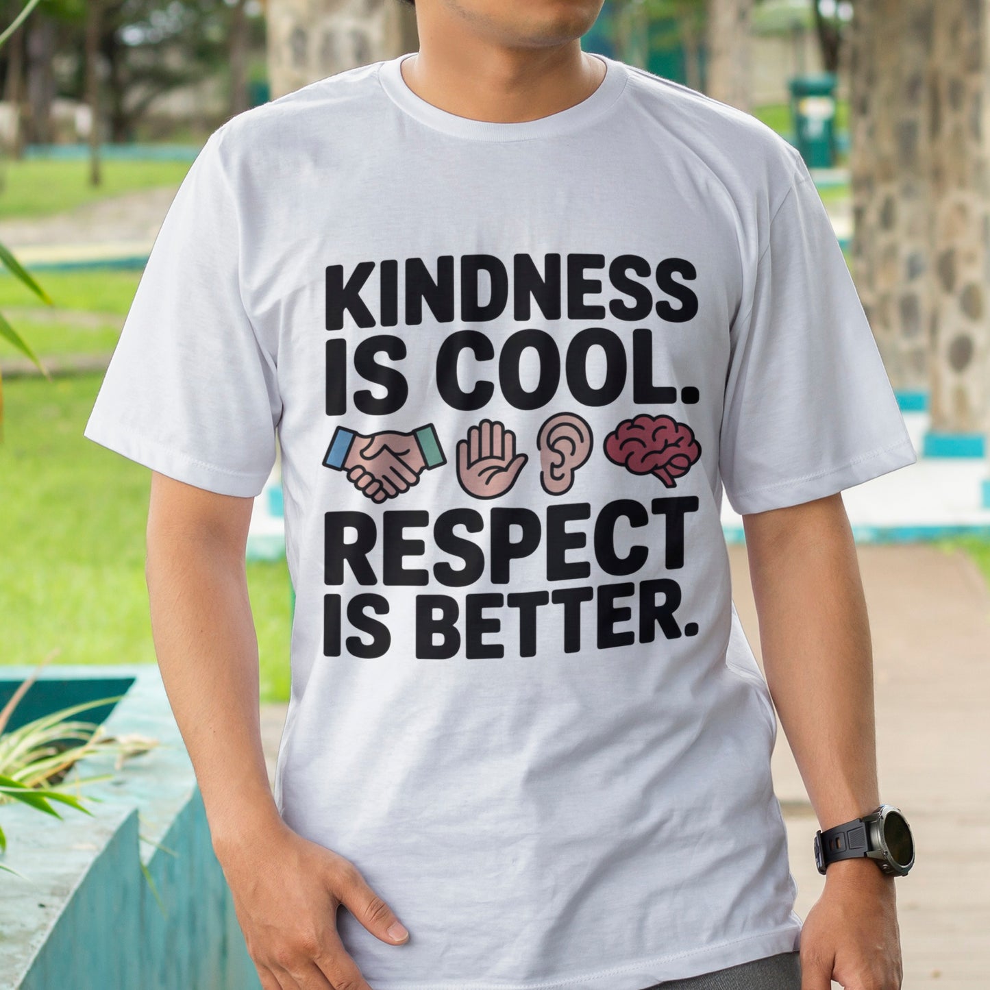 Kindness Is Cool Respect Is Better T-Shirt