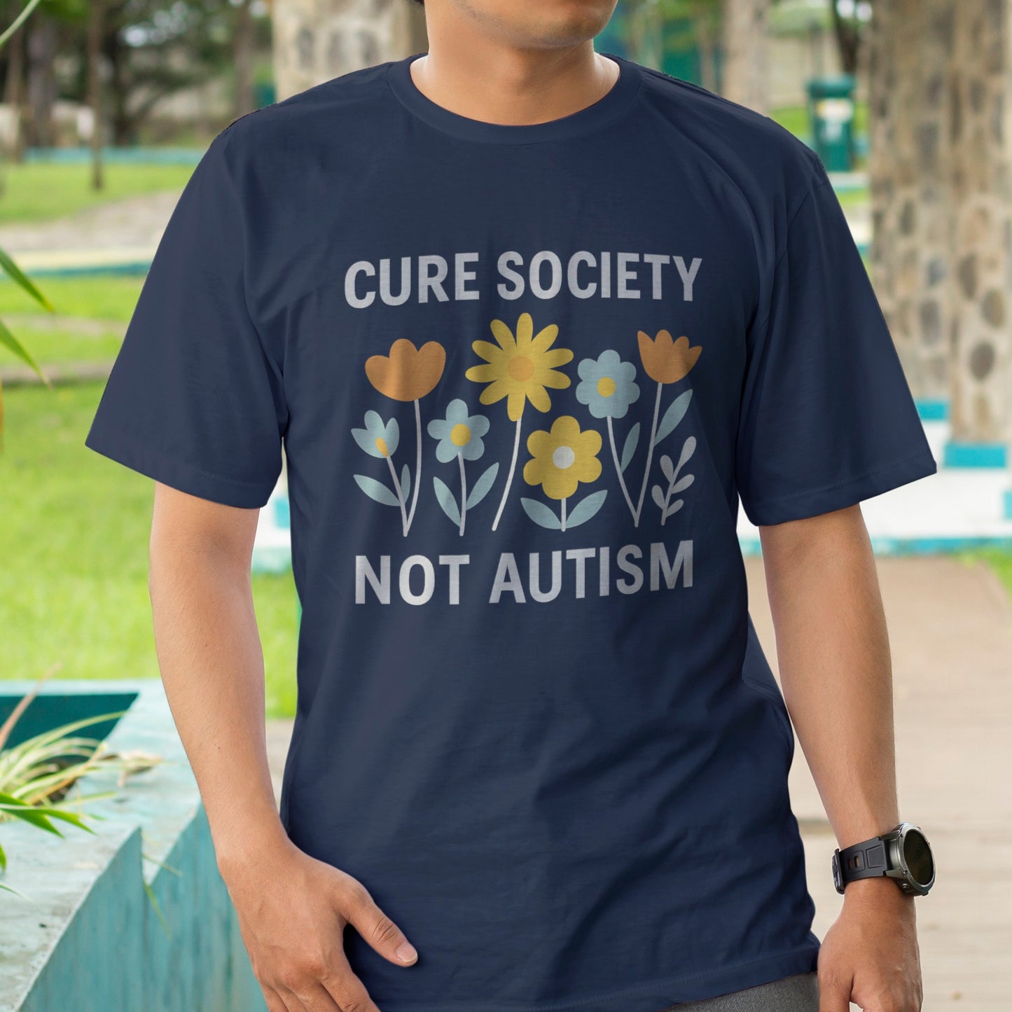 Cure Society Not Autism T-Shirt