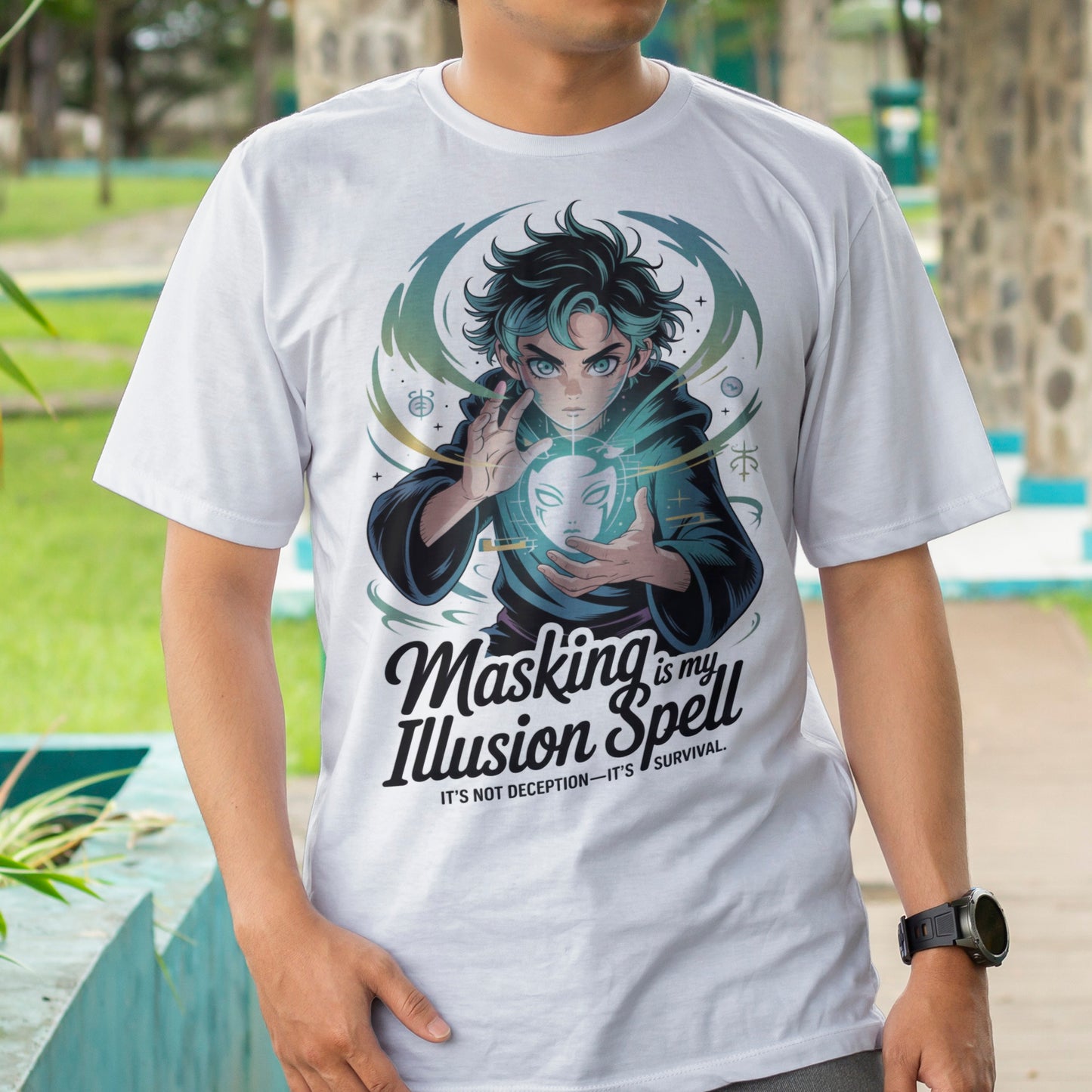 Masking Is My Illusion Spell T-Shirt