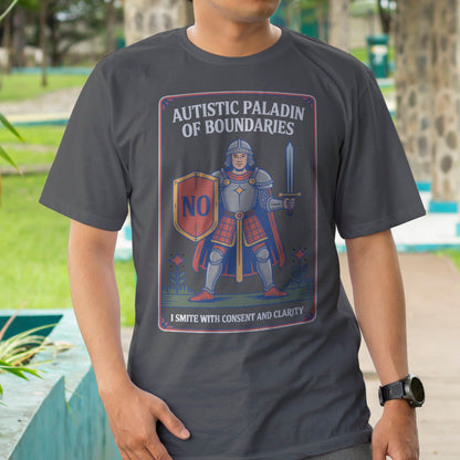 Autistic Paladin of Boundaries T-Shirt