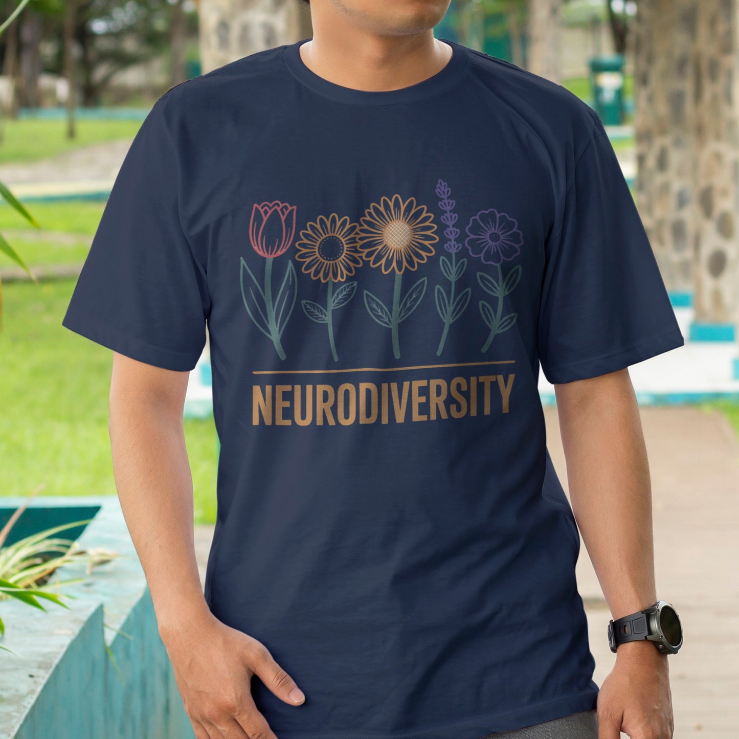 Neurodiversity Flowers T-Shirt