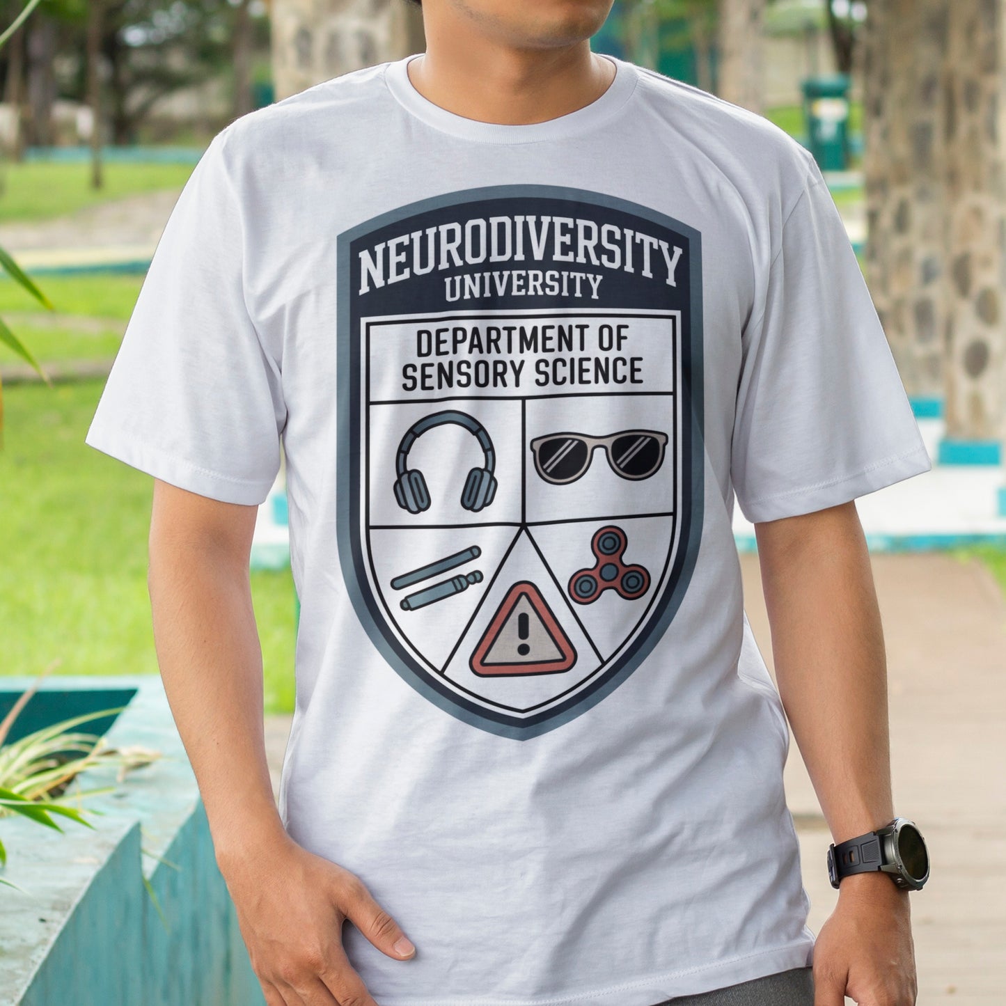 Neurodiversity University - Department of Sensory Science T-Shirt