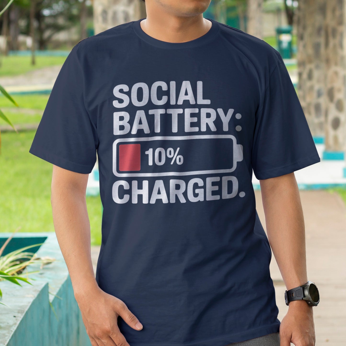 Social Batter 10% Charged T-Shirt