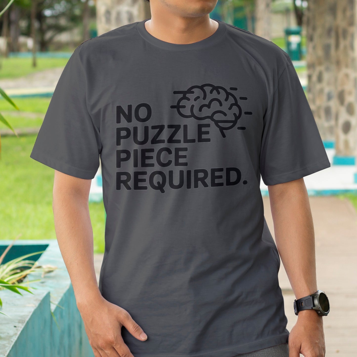 No Puzzle Piece Required T-Shirt