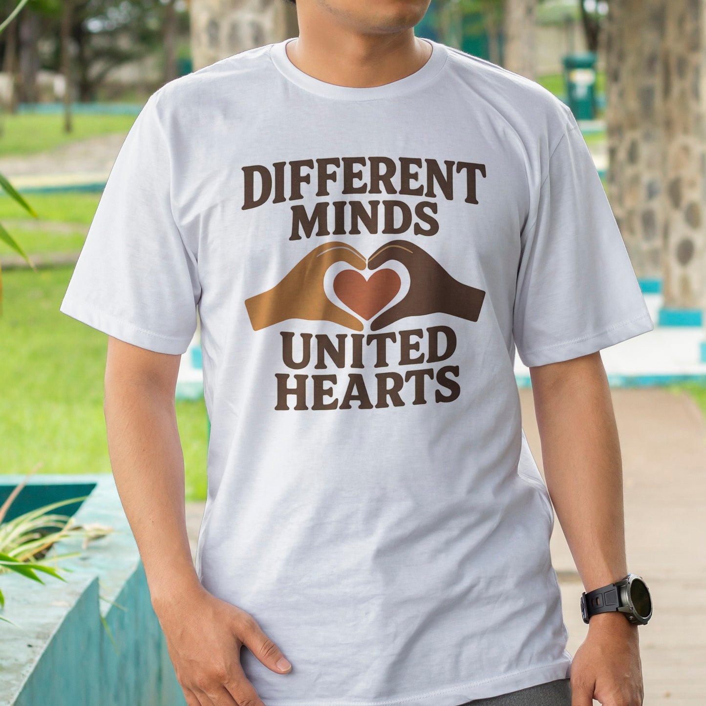 Different Minds, United Hearts T-Shirt