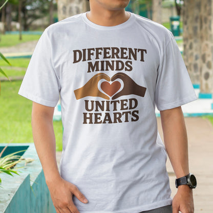 Different Minds, United Hearts T-Shirt