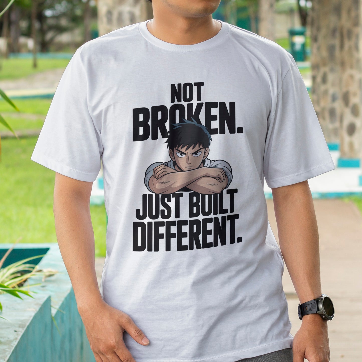 Not Broken Just Built Different T-Shirt