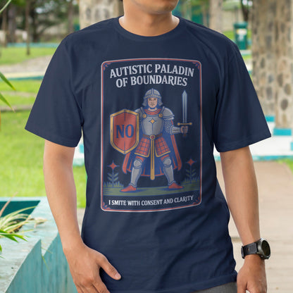 Autistic Paladin of Boundaries T-Shirt