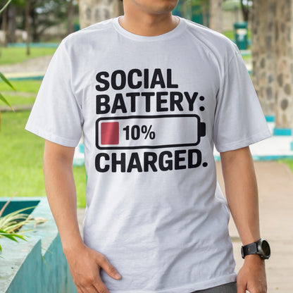 Social Batter 10% Charged T-Shirt