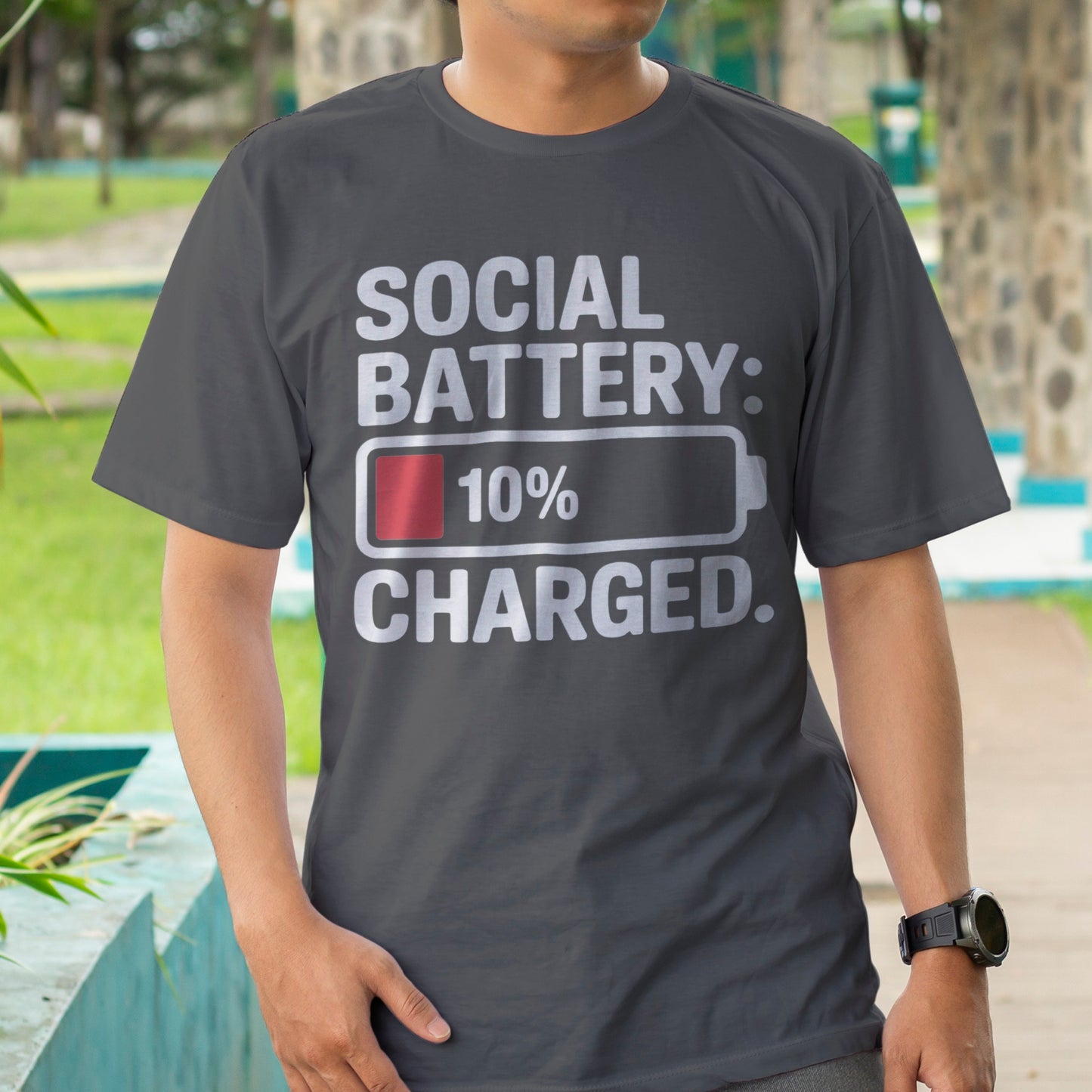Social Batter 10% Charged T-Shirt