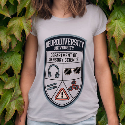 Neurodiversity University - Department of Sensory Science T-Shirt
