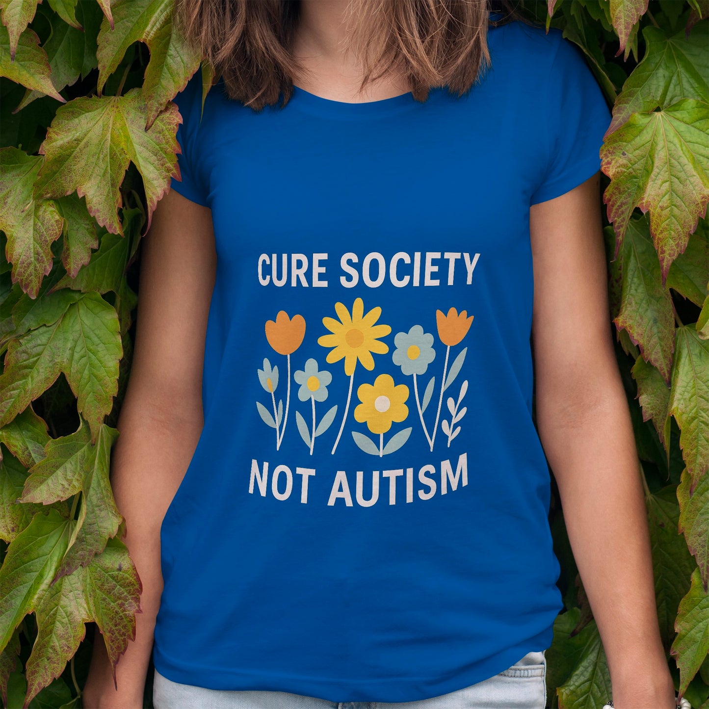 Cure Society Not Autism T-Shirt