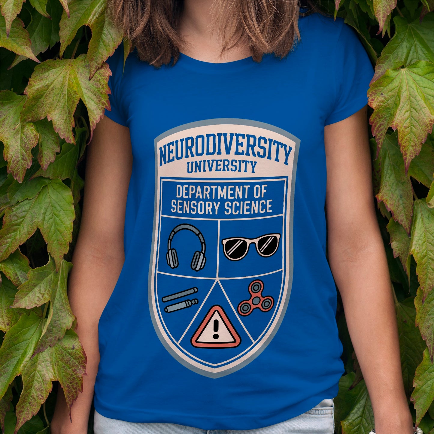 Neurodiversity University - Department of Sensory Science T-Shirt