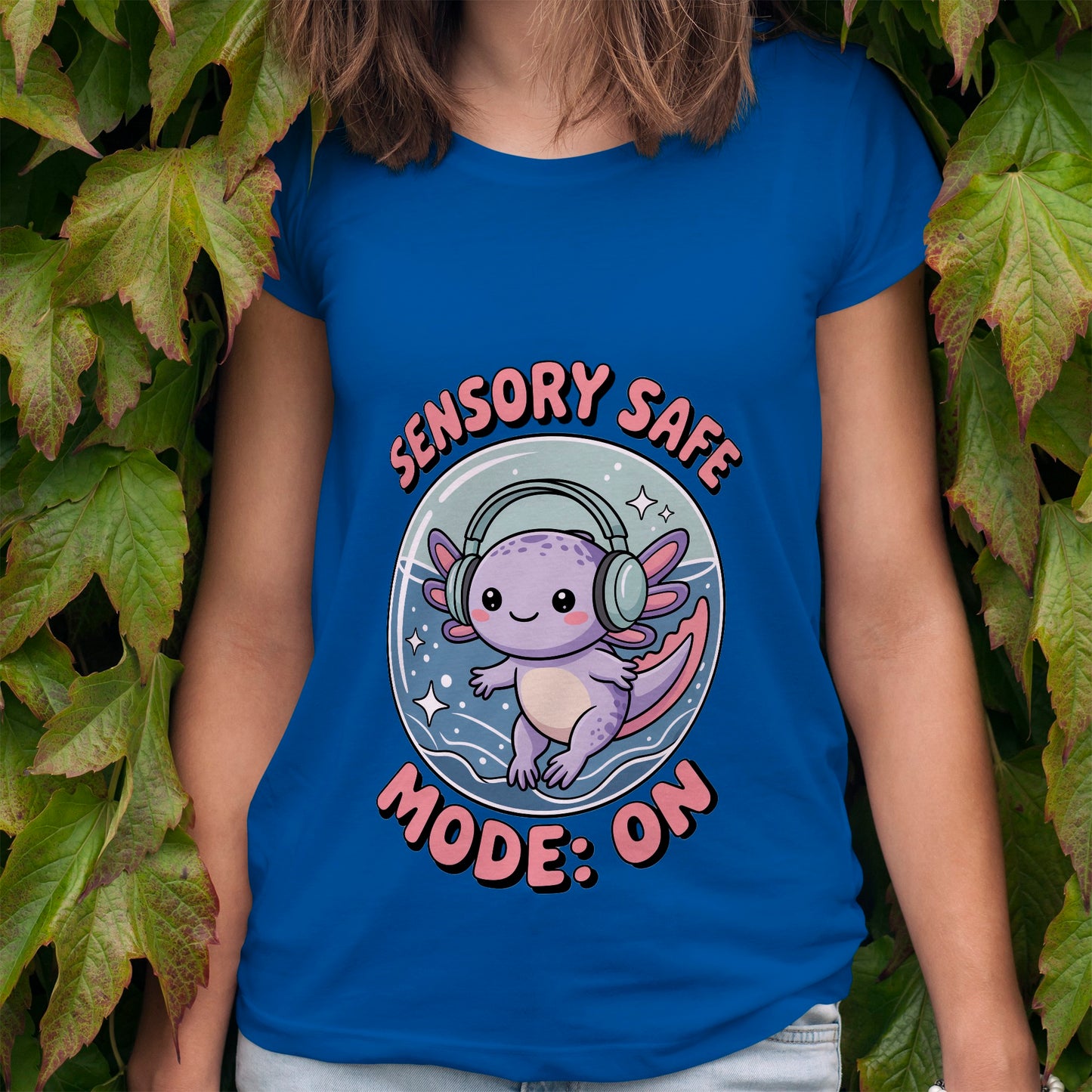 Sensory Safe Mode: On T-Shirt