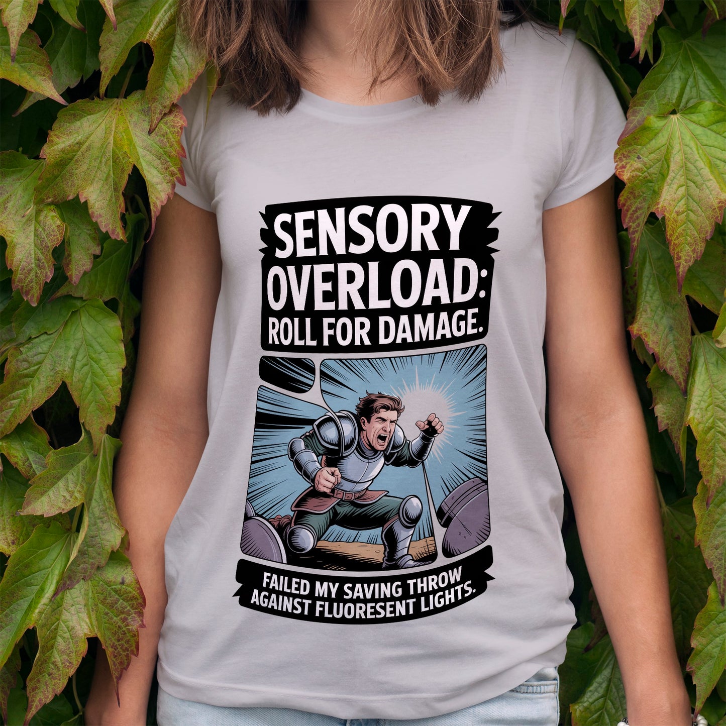 Sensory Overload - Roll For Damage T-Shirt