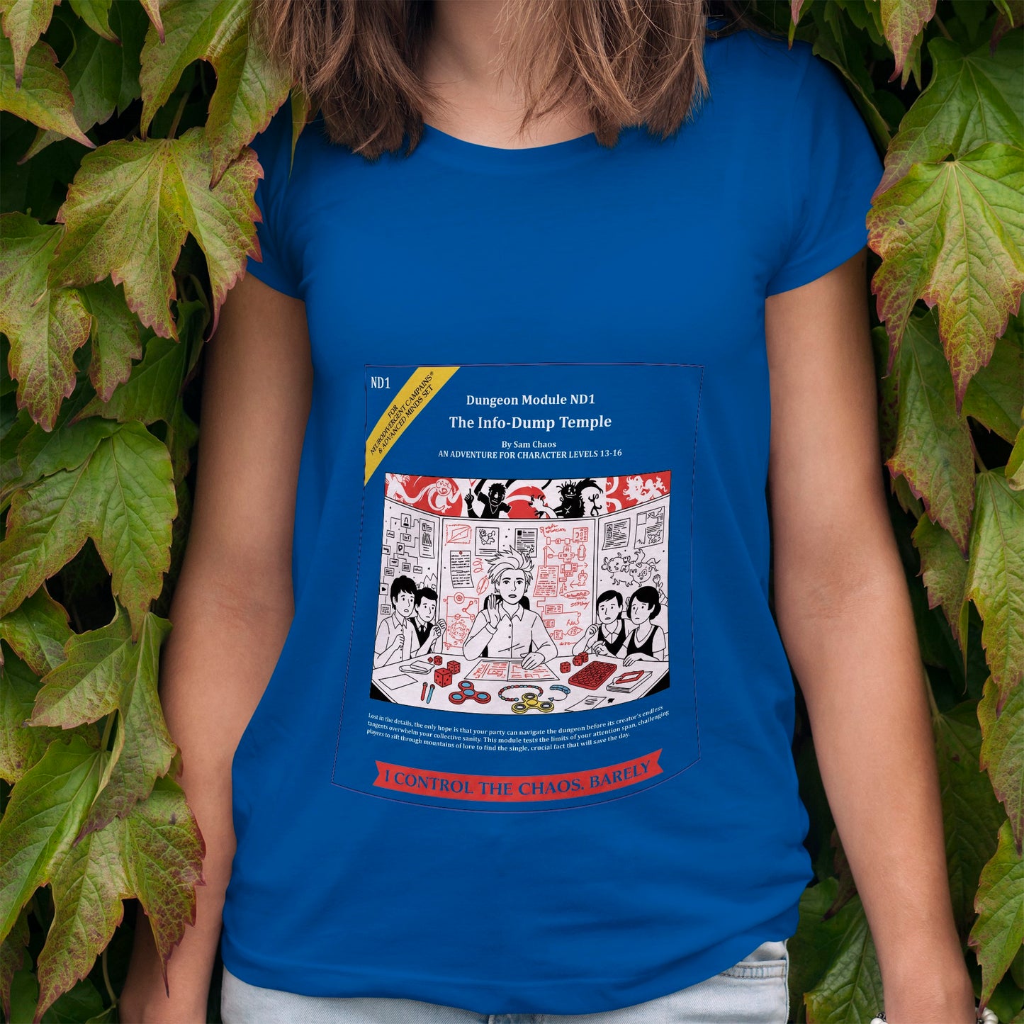 The Info-Dump Temple T-Shirt