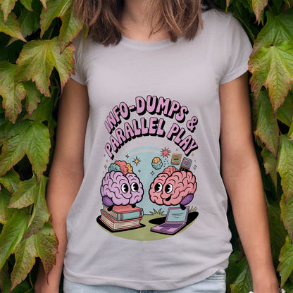 Info-Dumps & Parallel Play T-Shirt