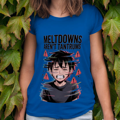 Meltdowns Aren't Tantrums T-Shirt