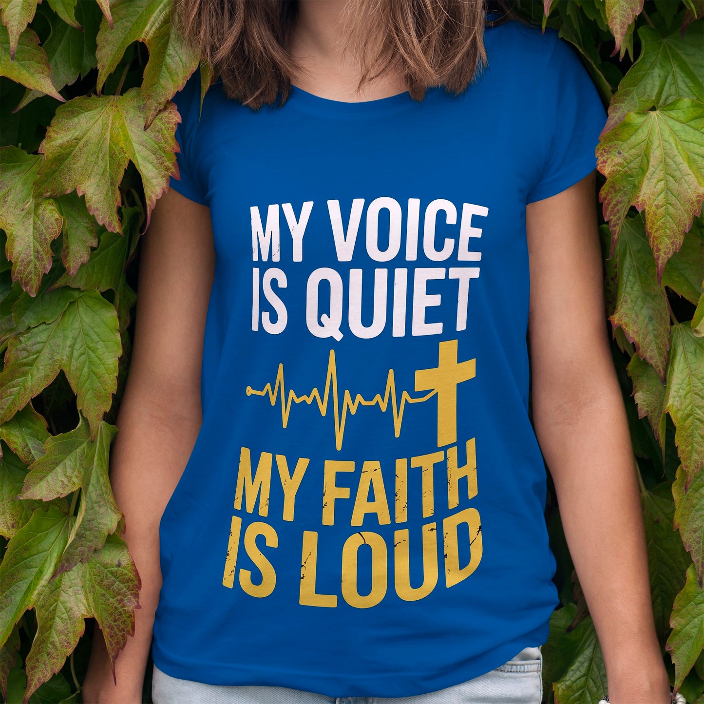 My Voice is Quiet, My Faith is Loud T-Shirt