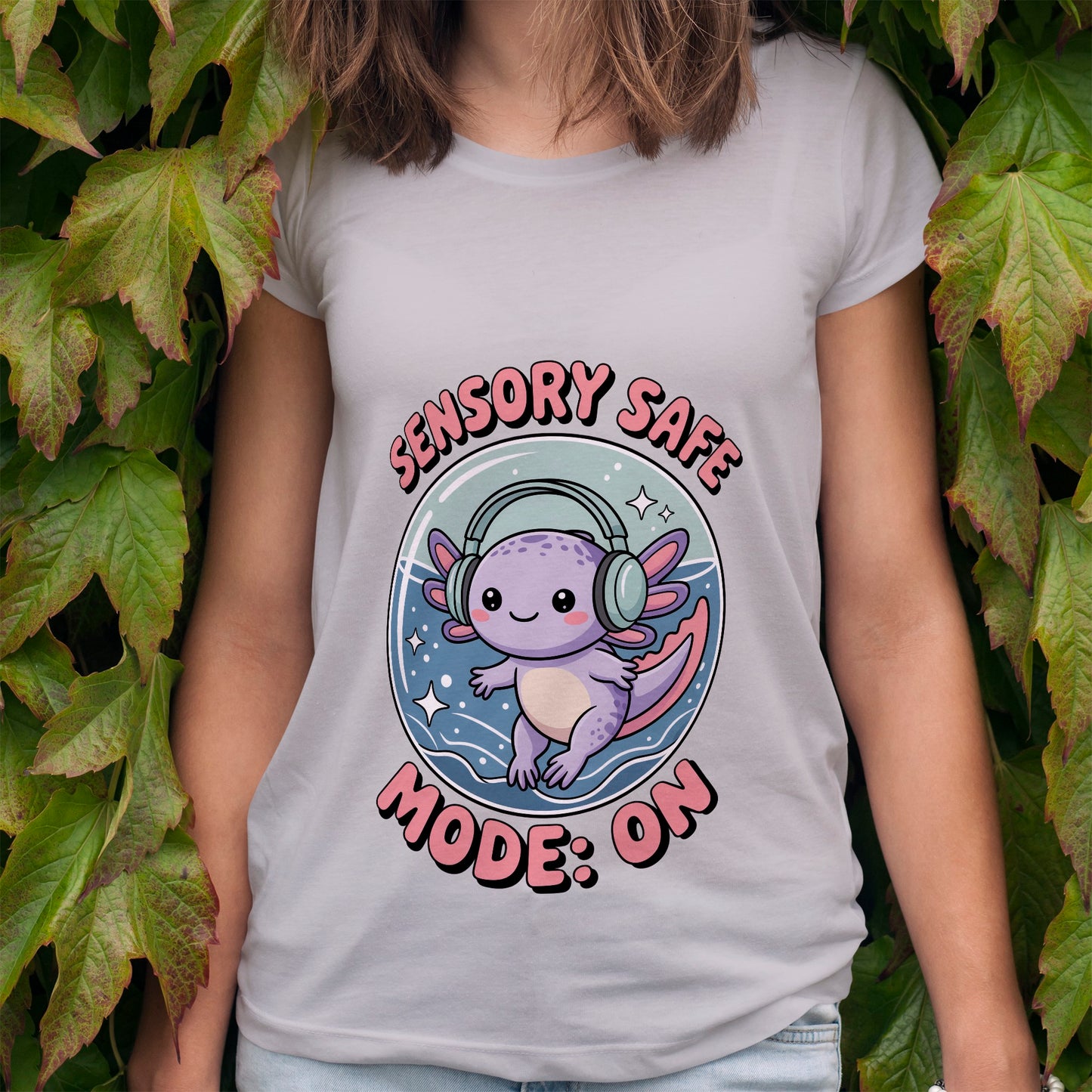 Sensory Safe Mode: On T-Shirt