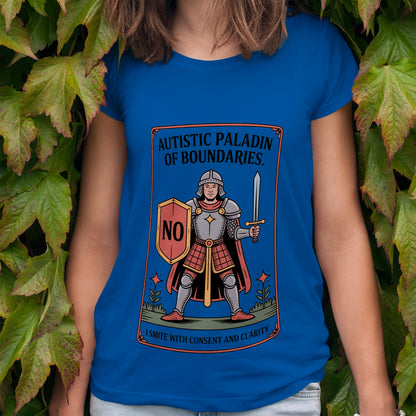 Autistic Paladin of Boundaries T-Shirt