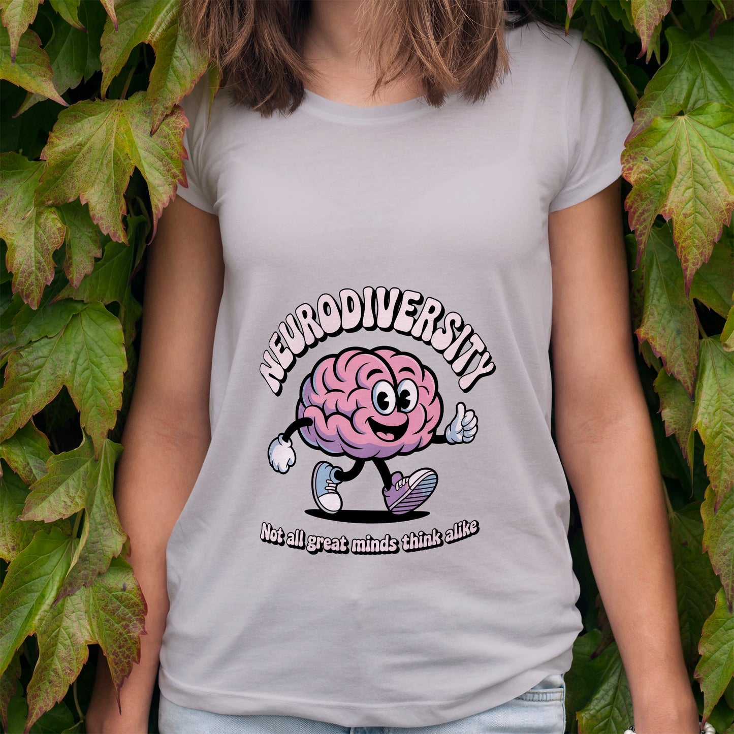 Neurodiversity Brain T-Shirt