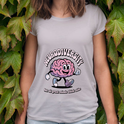 Neurodiversity Brain T-Shirt