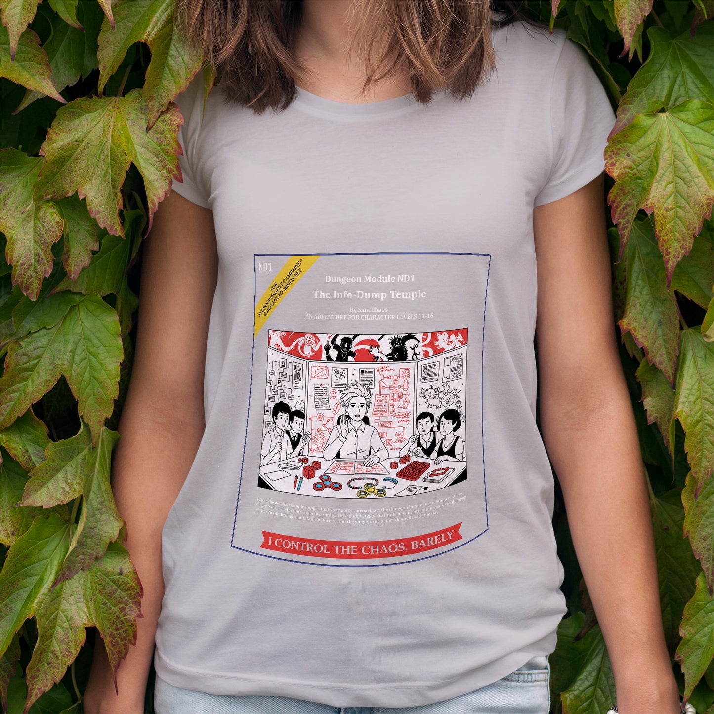 The Info-Dump Temple T-Shirt